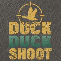 Funny Duck Hunting Gift For Hunter Cotton Canvas Backpack