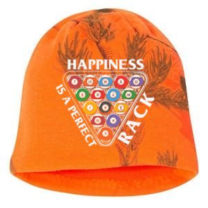 Father's Day Happiness Is A Perfect Rack Billiards Dad Gift For Dad Kati - Camo Knit Beanie