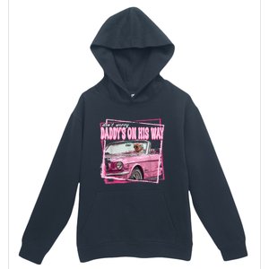 Funny DaddyS Home Trump Pink 2024 Take America Back 2024 Urban Pullover Hoodie