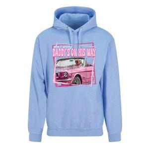 Funny DaddyS Home Trump Pink 2024 Take America Back 2024 Unisex Surf Hoodie