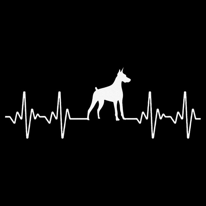 funny Doberman Heartbeat For Doberman Lover Mesh Reversible Basketball Jersey Tank