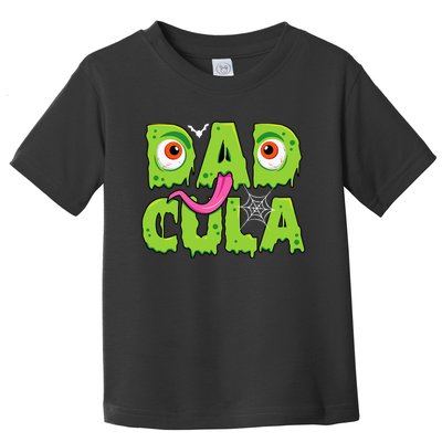 Funny Dadcula Halloween Dad Costume For Men Family Matching Toddler T-Shirt