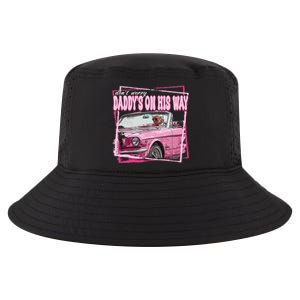 Funny DaddyS Home Trump Pink 2024 Take America Back 2024 Cool Comfort Performance Bucket Hat