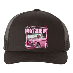 Funny DaddyS Home Trump Pink 2024 Take America Back 2024 Yupoong Adult 5-Panel Trucker Hat