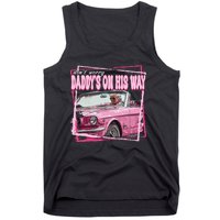 Funny DaddyS Home Trump Pink 2024 Take America Back 2024 Tank Top