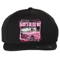 Funny DaddyS Home Trump Pink 2024 Take America Back 2024 Wool Snapback Cap