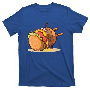 Funny Dancing Hamburger Gift T-Shirt