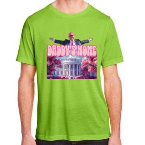 Funny DaddyS Home Trump Pink 2024 Take America Back 2024 Adult ChromaSoft Performance T-Shirt