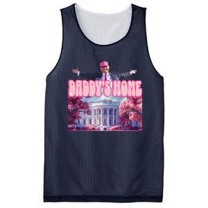 Funny DaddyS Home Trump Pink 2024 Take America Back 2024 Mesh Reversible Basketball Jersey Tank