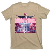 Funny DaddyS Home Trump Pink 2024 Take America Back 2024 T-Shirt