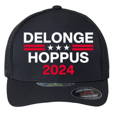 Funny Delonge Hoppus 2024 For President Flexfit Unipanel Trucker Cap