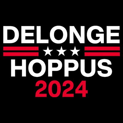 Funny Delonge Hoppus 2024 For President T-Shirt
