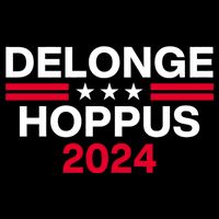 Funny Delonge Hoppus 2024 For President Button