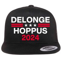 Funny Delonge Hoppus 2024 For President Flat Bill Trucker Hat