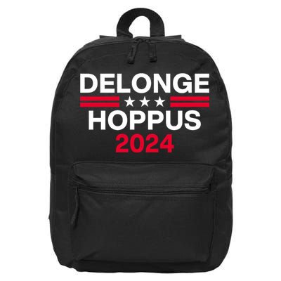 Funny Delonge Hoppus 2024 For President 16 in Basic Backpack