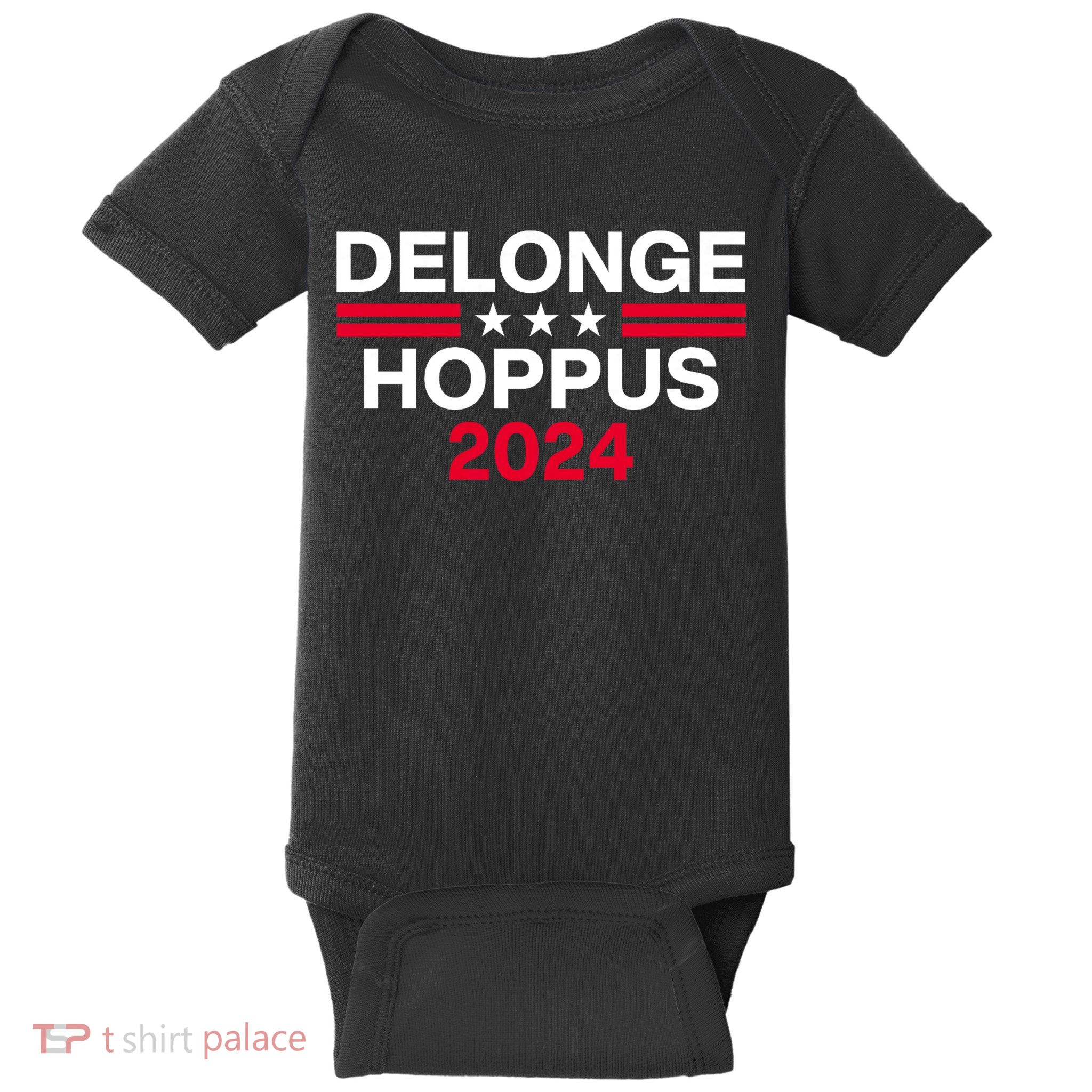 Funny Delonge Hoppus 2024 For President Baby Bodysuit