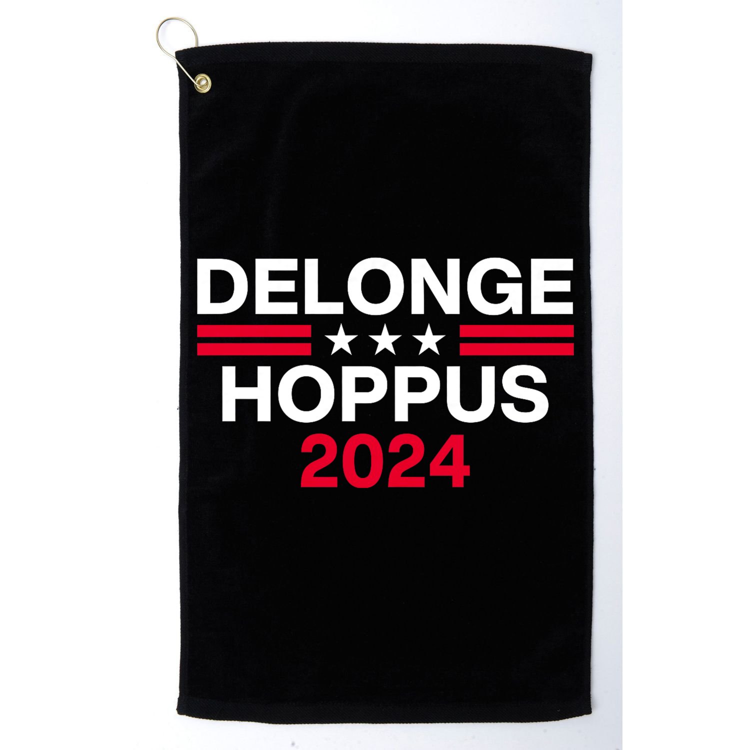 Funny Delonge Hoppus 2024 For President Golf Towel