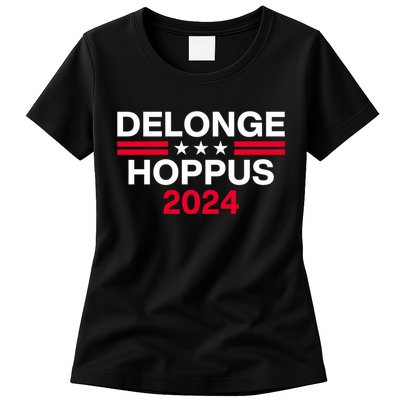 Funny Delonge Hoppus 2024 For President Womens T-Shirt