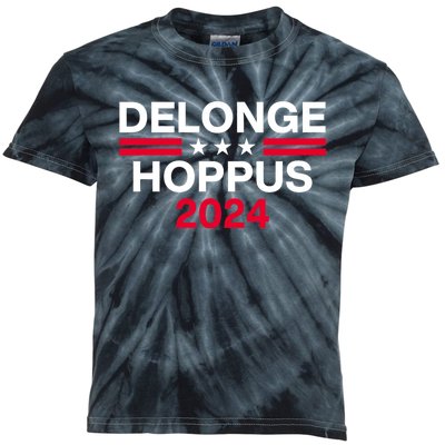 Funny Delonge Hoppus 2024 For President Kids Tie-Dye T-Shirt