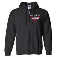 Funny Delonge Hoppus 2024 For President Full Zip Hoodie