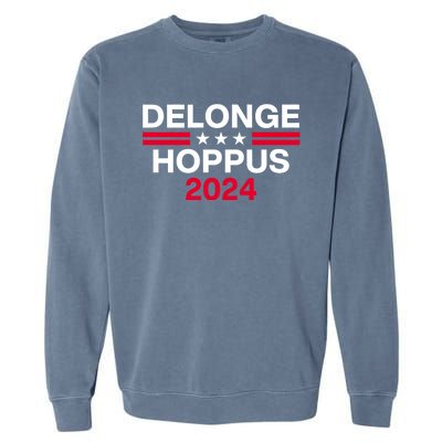 Funny Delonge Hoppus 2024 For President Garment-Dyed Sweatshirt