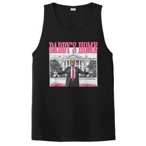 Funny DaddyS Home Trump Pink 2024 Take America Back 2024 PosiCharge Competitor Tank