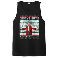 Funny Daddys Home Trump Ugly Christmas Sweater Pajamas PosiCharge Competitor Tank