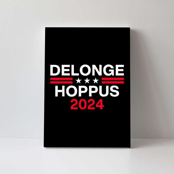 Funny Delonge Hoppus 2024 For President Apparel Women Canvas