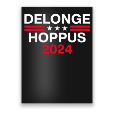 Funny Delonge Hoppus 2024 For President Apparel Women Poster