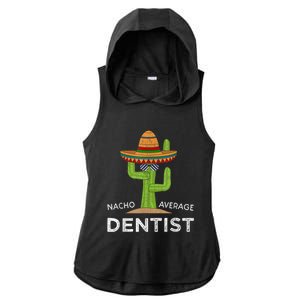 Fun Dental Humor Gifts Funny Meme Saying Dentist Ladies PosiCharge Tri-Blend Wicking Draft Hoodie Tank