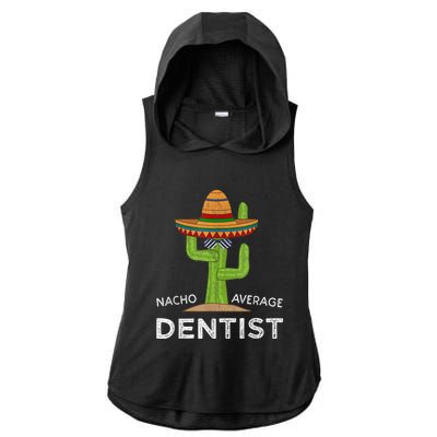 Fun Dental Humor Gifts Funny Meme Saying Dentist Ladies PosiCharge Tri-Blend Wicking Draft Hoodie Tank