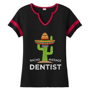 Fun Dental Humor Gifts Funny Meme Saying Dentist Ladies Halftime Notch Neck Tee