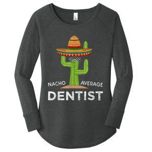 Fun Dental Humor Gifts Funny Meme Saying Dentist Women's Perfect Tri Tunic Long Sleeve Shirt