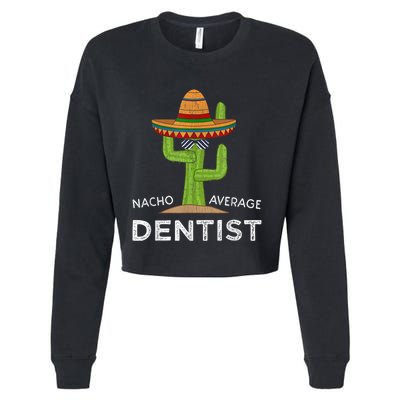 Fun Dental Humor Gifts Funny Meme Saying Dentist Cropped Pullover Crew