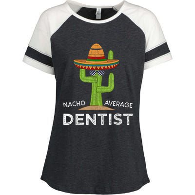 Fun Dental Humor Gifts Funny Meme Saying Dentist Enza Ladies Jersey Colorblock Tee