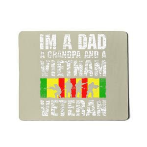 Father Day Im A Dad Grandpa And Vietnam Veteran Mousepad