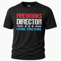 Fireworks Director I Run You Run Funny 4th Of July Performance Shirt