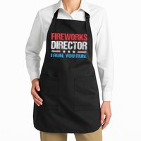 Fireworks Director I Run You Run Funny 4th Of July Apron