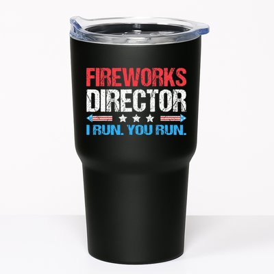 Fireworks Director I Run You Run Funny 4th Of July Tumbler