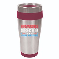Fireworks Director I Run You Run Funny 4th Of July 16oz Travel Tumbler