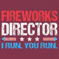Fireworks Director I Run You Run Funny 4th Of July 16oz Travel Tumbler