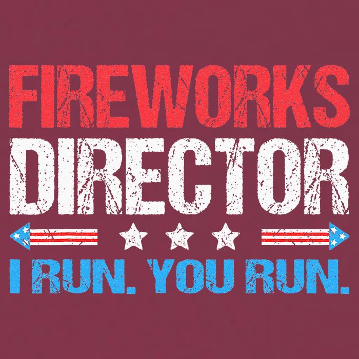 Fireworks Director I Run You Run Funny 4th Of July 16oz Travel Tumbler