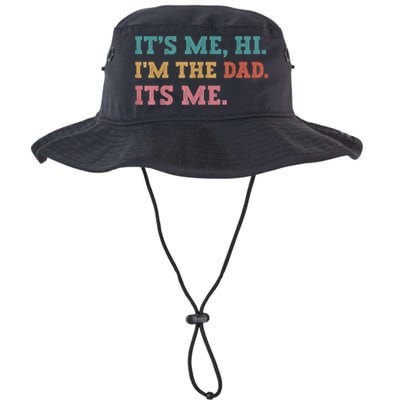 Fathers Day Its Me Hi Im The Dad Its Me Funny Father Bucket Hat