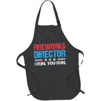 Fireworks Director I Run You Run Funny 4th Of July Apron
