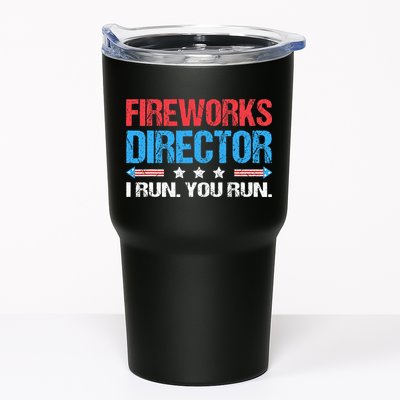 Fireworks Director I Run You Run Funny 4th Of July Tumbler