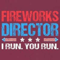 Fireworks Director I Run You Run Funny 4th Of July 16oz Travel Tumbler