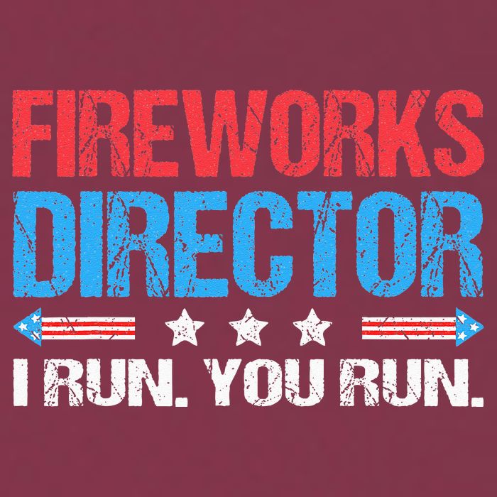 Fireworks Director I Run You Run Funny 4th Of July 16oz Travel Tumbler