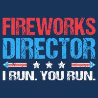 Fireworks Director I Run You Run Funny 4th Of July Infant Baby Jersey Bodysuit