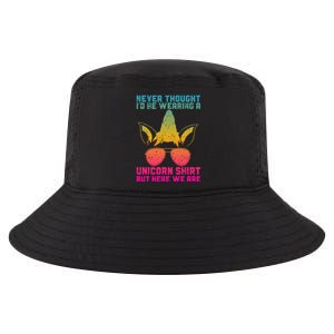 Fathers Day I Wear A Unicorn Dadacorn Funny Cool Comfort Performance Bucket Hat