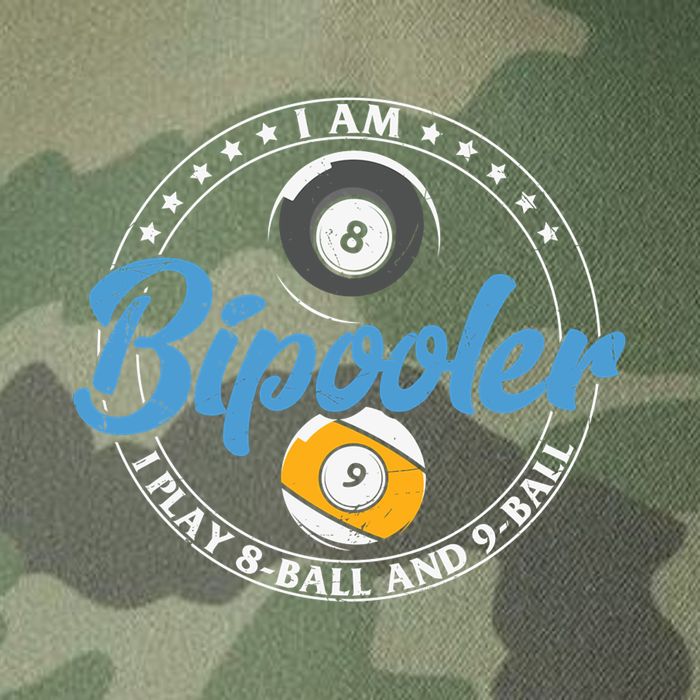 Father's Day I'm Bipooler Pi Player 8 Bal And 9 Ball Gift For Dad Legacy Tie Dye Trucker Hat